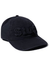 Low Pro Copyright Applique Ball Cap Navy - STUSSY - BALAAN 1