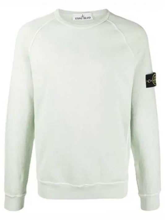 Wappen Patch Round Sweatshirt Mint - STONE ISLAND - BALAAN 2