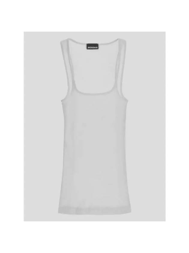 Le Debardeur Caraco Sleeveless White - JACQUEMUS - BALAAN 2