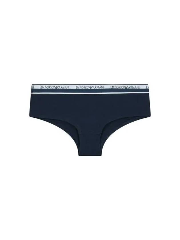 UNDERWEAR Women s Logo Line Band Cheeky Briefs Marine - EMPORIO ARMANI - BALAAN 1