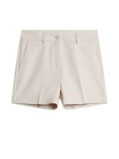 Women's Gwen Stretch Shorts Beige - J.LINDEBERG - BALAAN 2