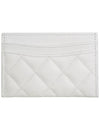 Classic card wallet slot white gold plated full set - CHANEL - BALAAN 2