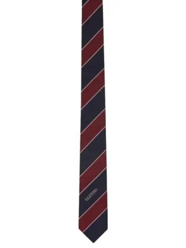 Silk Stripe Tie - VALENTINO - BALAAN 2