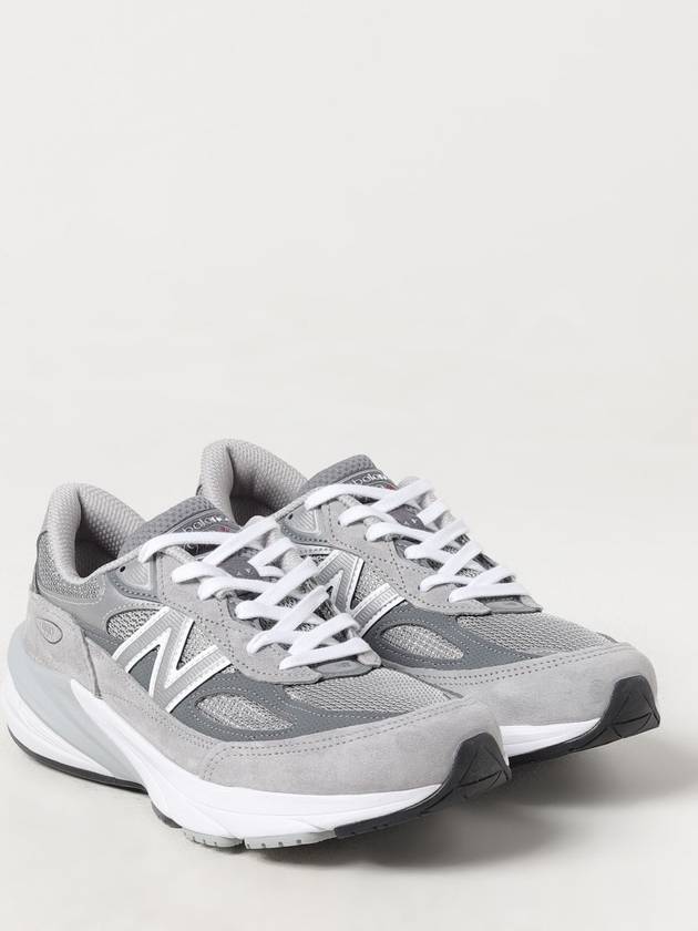 990v6 Castlerock Low Top Sneakers Grey - NEW BALANCE - BALAAN 3