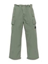 Flatt Nylon Oversized Cargo Straight Pants Green - CP COMPANY - BALAAN 2