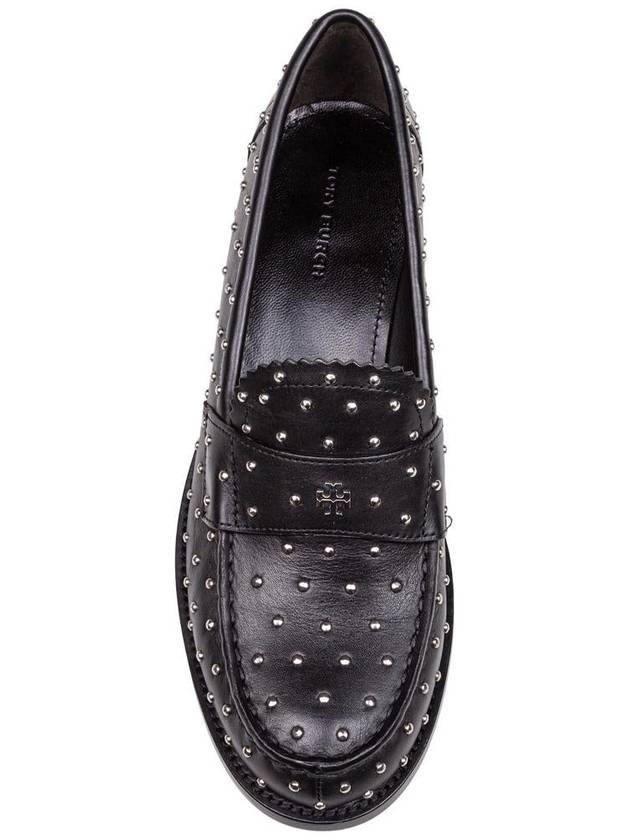 Tory Burch Leather Loafers - TORY BURCH - BALAAN 3