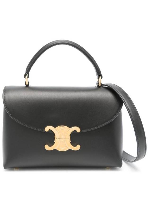 Teen Nino Shiny Calfskin Tote Bag Black - CELINE - BALAAN 2