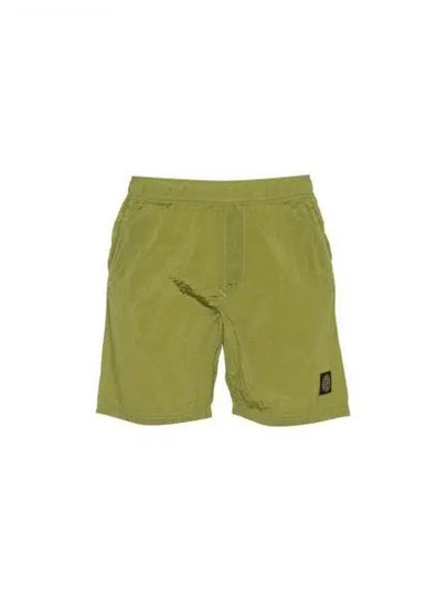 Nylon Metal Swimming Trunk Shorts Lemon - STONE ISLAND - BALAAN 2