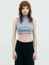 Maverick Women's Angora Crop Top Blue - MAVRK - BALAAN 2