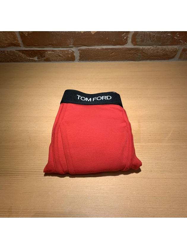 Men's Classic Fit Boxer Briefs Red - TOM FORD - BALAAN 4