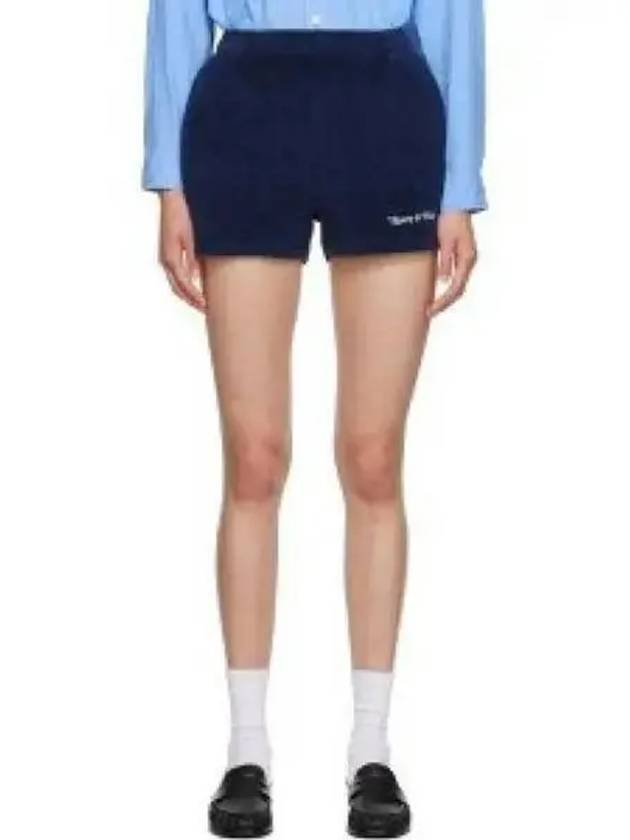 Women's New York Tennis Club Shorts Navy - SPORTY & RICH - BALAAN 2