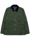 Kenning Quilting  Logo Patch Jacket Green - BARBOUR - BALAAN 2