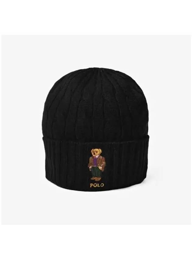 PC1135 001 bare cable knit beanie - POLO RALPH LAUREN - BALAAN 2