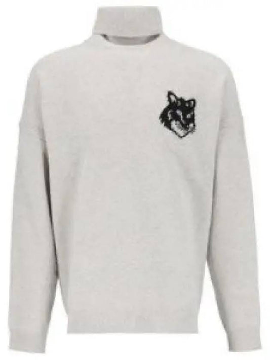 Men s Knit LM00820KT1063 LGRM 1249308 - MAISON KITSUNE - BALAAN 1