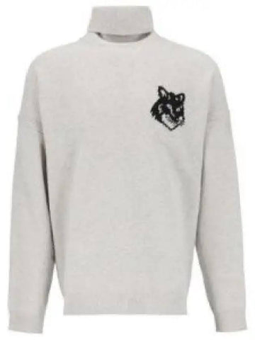 Men s Knit LM00820KT1063 LGRM 1249308 - MAISON KITSUNE - BALAAN 1