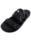 Extra Suede Sandals Noir - HERMES - BALAAN 2