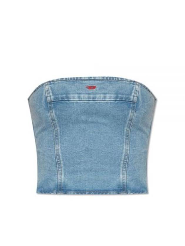 De-Ville Denim Sleeveless Light Blue - DIESEL - BALAAN 2