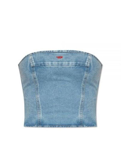 De-Ville Denim Sleeveless Light Blue - DIESEL - BALAAN 2