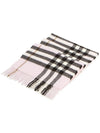 Check Cashmere Scarf Rose - BURBERRY - BALAAN 3