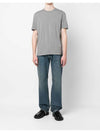 Organic Cotton Short Sleeve T-Shirt Grey - MAISON MARGIELA - BALAAN 6