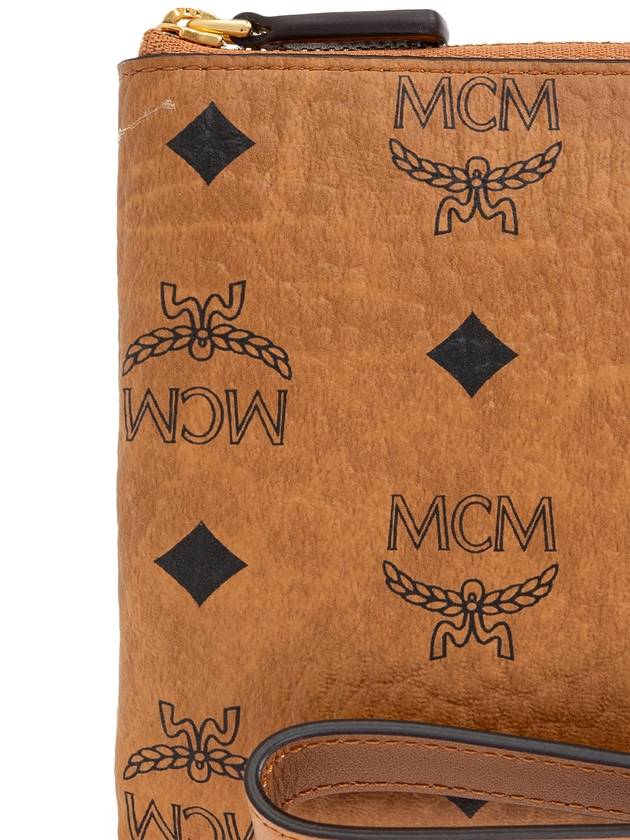 MCM Wallet With Monogram, Men's, Brown - MCM - BALAAN 6