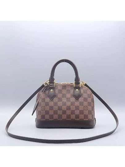 N41221 Damier Eben Canvas Alma BB Tote Bag Shoulder Strap 2WAY - LOUIS VUITTON - BALAAN 2