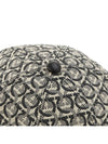 Women's Gancini Pattern Ball Cap 36 0689 BEIGE NERO 0725861 - SALVATORE FERRAGAMO - BALAAN 8