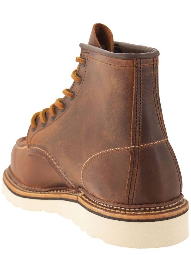 Men's Lace Up Ankle Boots Brown - RED WING - BALAAN 4