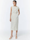 DRAPE DRESS IVORY - KIMDOH - BALAAN 1