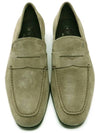 Men's Suede Penny Loafers Green - TOD'S - BALAAN 5