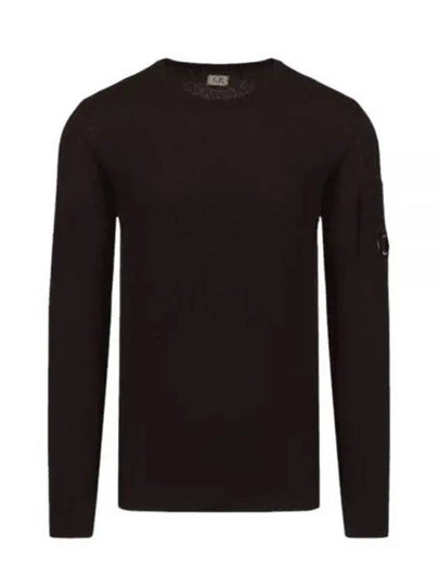 Cotton Crepe Knit Top Black - CP COMPANY - BALAAN 2