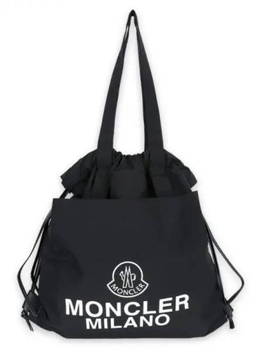 AQ drawstring tote bag black 5A00007 M4022 999 1107861 - MONCLER - BALAAN 1