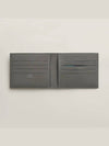 Citizen Twill Compact Card Wallet Gris Mayer - HERMES - BALAAN 3