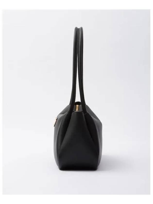 Triangle Logo Medium Shoulder Bag Black - PRADA - BALAAN 6