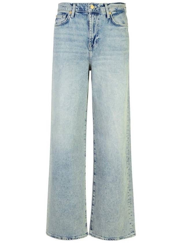 7 For All Mankind 'Scout' Light Blue Cotton Jeans - 7 FOR ALL MANKIND - BALAAN 1