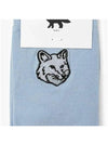 Fox Head Socks Blue - MAISON KITSUNE - BALAAN 5