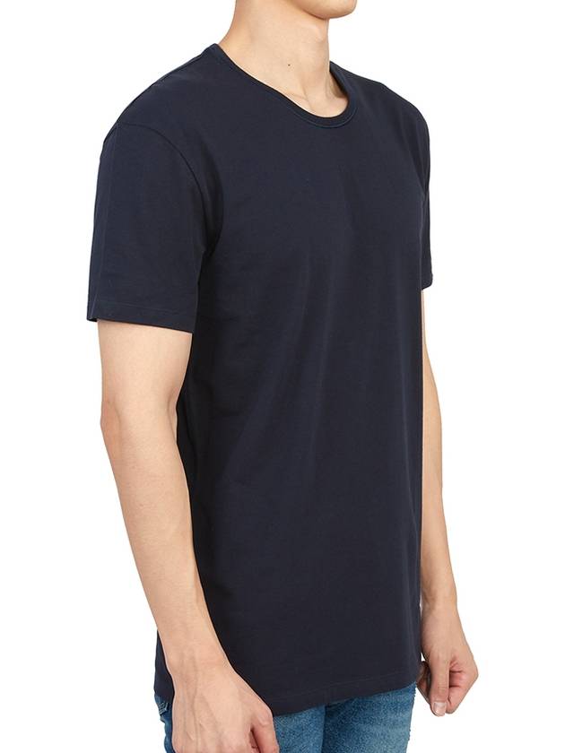 Logo Patch Short Sleeve T-Shirt Navy - PAUL SMITH - BALAAN 4