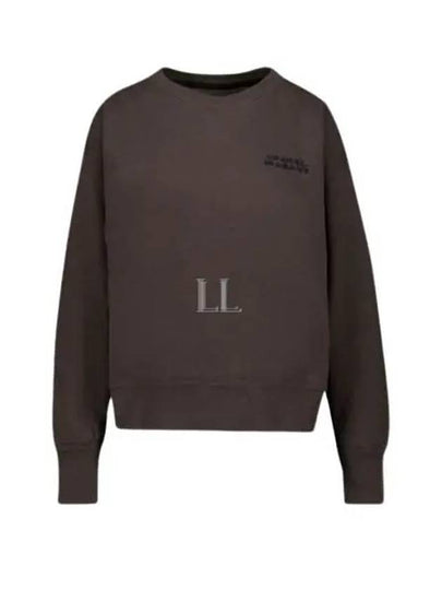 Shad Logo Print Sweatshirt Faded Black - ISABEL MARANT - BALAAN 2