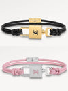 LV Padlock Bracelet Noir - LOUIS VUITTON - BALAAN 2