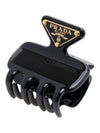 Metal Claw Clip Black - PRADA - BALAAN 5