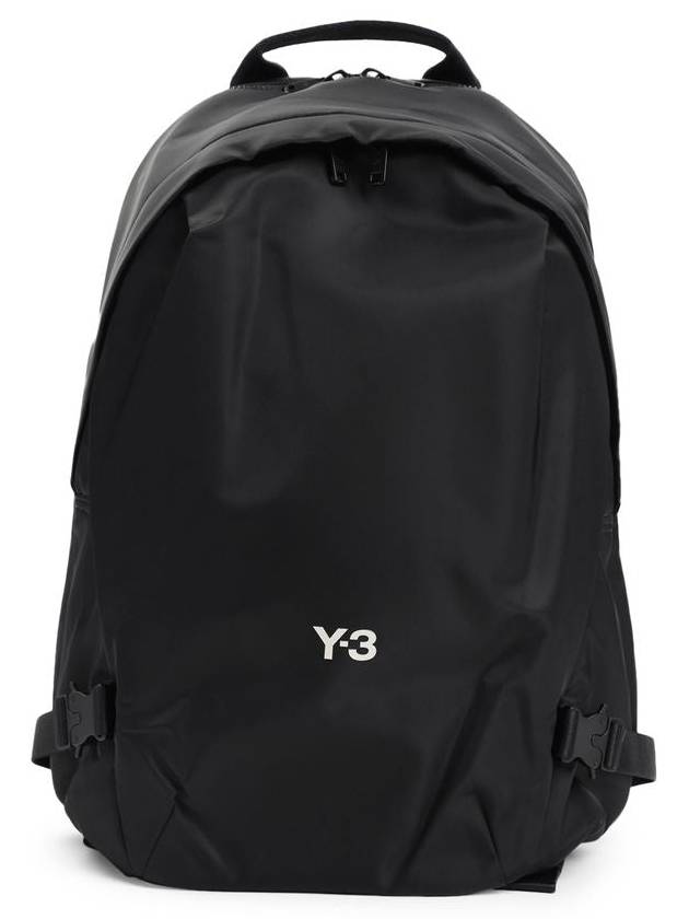 Y-3 Adidas Logo-Print Nylon Backpack Bags - ADIDAS - BALAAN 1