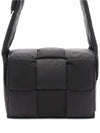 Cassette Padded Tech Small Cross Bag Dark Grey - BOTTEGA VENETA - BALAAN 3