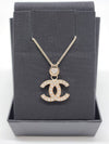 CC logo necklace gold cubic ABE114 - CHANEL - BALAAN 2