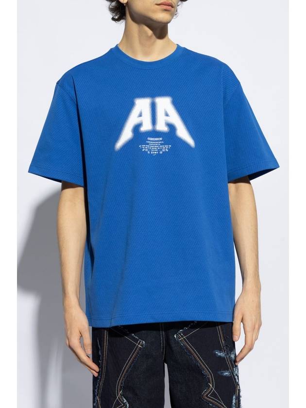 Ader Error T-shirt With Logo, Unisex, Blue - ADER ERROR - BALAAN 3