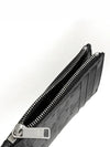 Zipper Calfskin Triomphe Embossed Card Wallet Black - CELINE - BALAAN 8