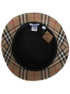 Vintage Check Technical Bucket Hat Beige - BURBERRY - BALAAN 6