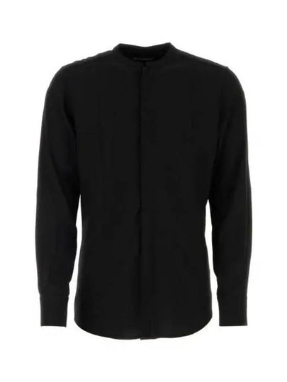 silk blend long sleeve shirt G5LF8TFUMVS - DOLCE&GABBANA - BALAAN 2