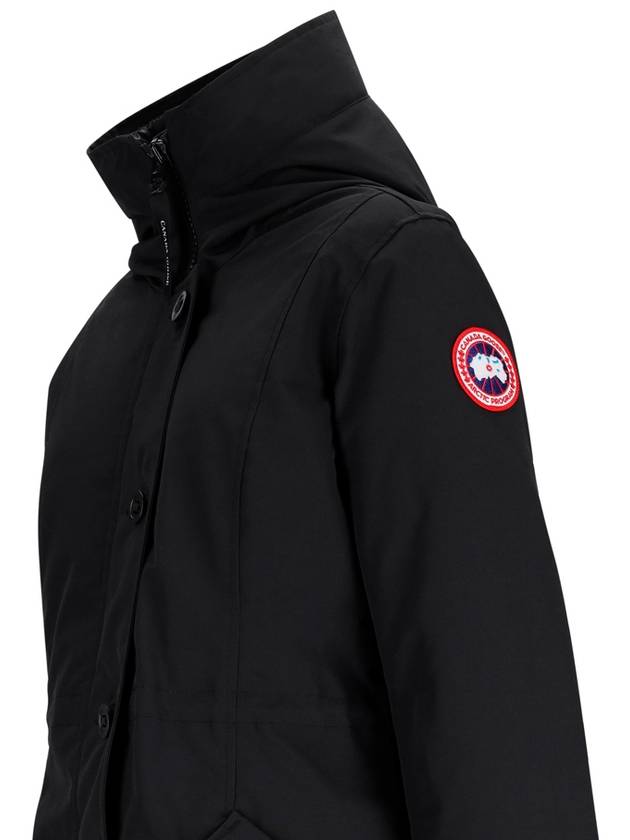 Rossclair Hooded Padding Black - CANADA GOOSE - BALAAN 7