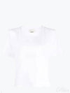 Women's Zelitos Cotton Short Sleeve T-Shirt White - ISABEL MARANT - BALAAN 2