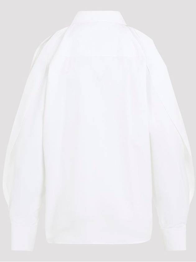 Alaïa Cotton Poplin Balloon Sleeve Shirt Clothing - ALAIA - BALAAN 3